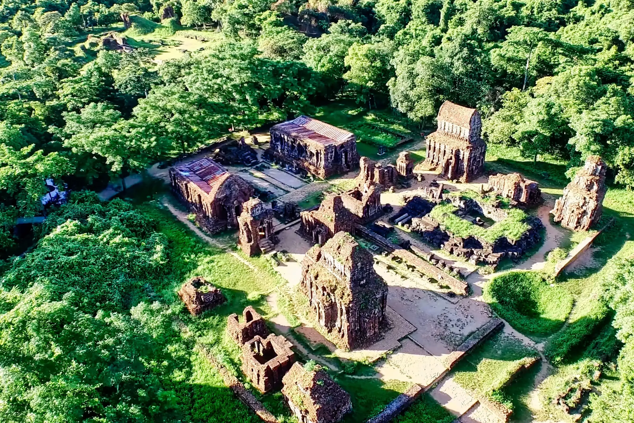 Terrain typical of Southeast Asia