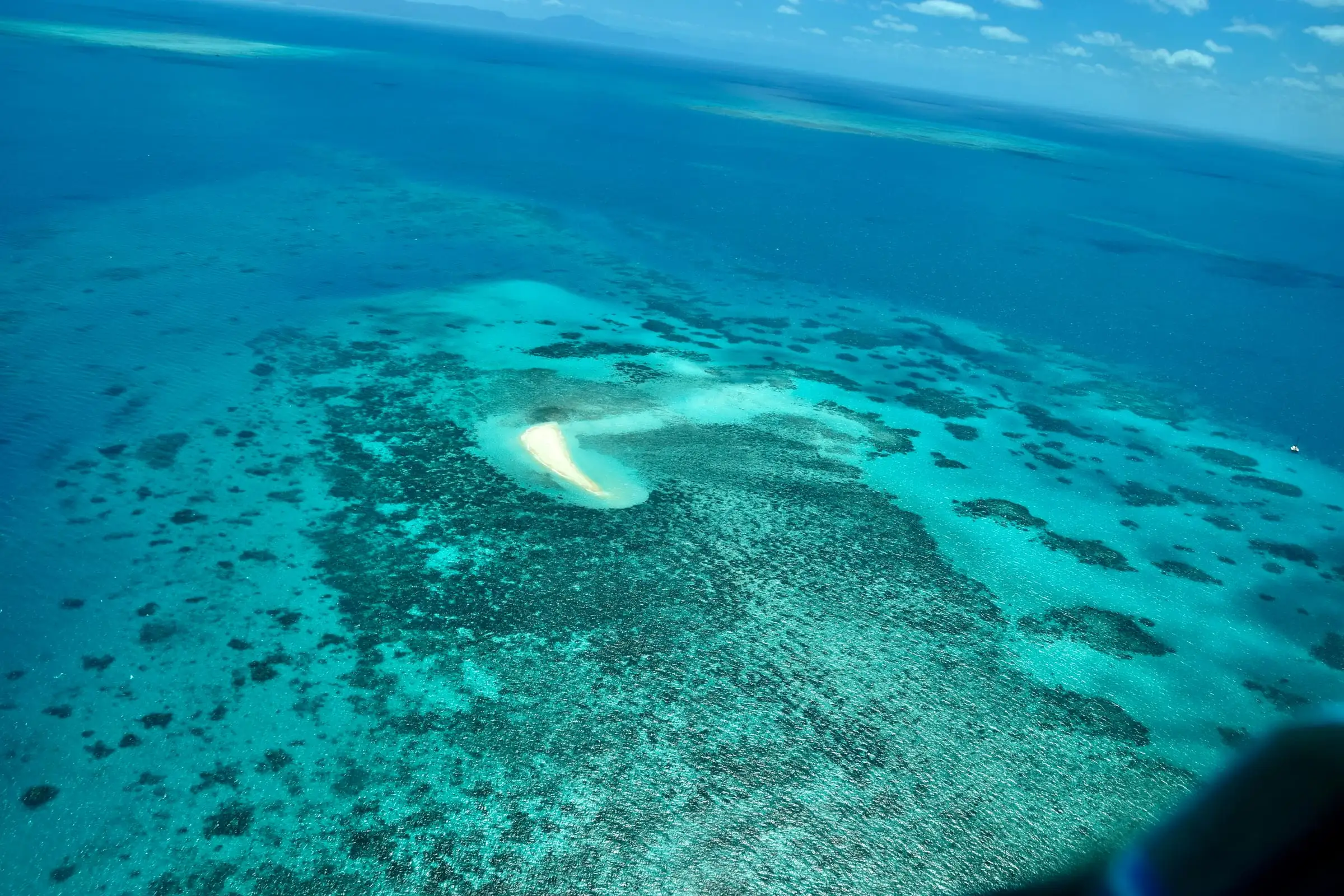 Terrain typical of Oceania and the Pacific