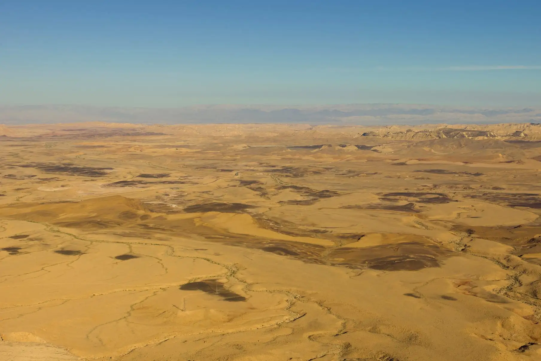 Terrain typical of Middle East